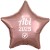 Abi 2025, Luftballon mit Helium-Ballongas, Stern, rosegold