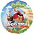 Luftballon Angry Birds, Folienballon ohne Ballongas