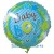 Luftballon zu Geburt, Taufe, Babyparty, Baby Boy Vögelchen, Ballon mit Ballongas Helium