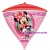 Diamondz Luftballon aus Folie mit Helium, Minnie Mouse