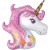 Magisches Einhorn Luftballon aus Folie, Magical Unicorn, ohne Helium