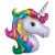 Einhorn Luftballon ohne Helium, Unicorn