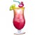 Flamingo Cocktail, Folienballon ohne Ballongas