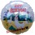 Geburtstags-Luftballon Happy Birthday Lama, ohne Helium