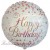 Geburtstags-Luftballon Sparkling Fizz Birthday, Rosegold, ohne Helium