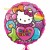 Luftballon Hello Kitty Regenbogen, Folienballon mit Ballongas