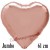Jumbo Herz Rosegold, 61 cm (ungefüllt)