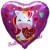 Love You Einhorn, Herzluftballon inklusive Helium