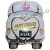 Hochzeitsauto, Mr & Mrs, Happy Forever, Folienballon ohne Helium-Ballongas