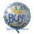 Luftballon zu Geburt, Taufe, Babyparty, It's a Baby Boy, ohne Helium-Ballongas