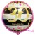Luftballon aus Folie, Pink & Gold Milestone 30, zum 30. Geburtstag, mit Helium