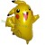 Luftballon Pikachu Shape, Pokemon Folienballon mit Ballongas