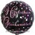 Geburtstags-Luftballon Pink Celebration Herzlichen Glückwunsch, inklusive Helium