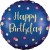Party Dots Happy Birthday, Luftballon mit Ballongas zum Geburtstag