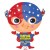 Super Birthday Folienballon, Superheld, mit Helium zum Geburtstag
