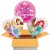 3 Luftballons zum Geburtstag, Disney Princess Happy Birthday, inklusive Ballongas