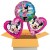 3 Luftballons zum Geburtstag, Minnie Maus Happy Birthday, inklusive Ballongas
