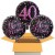 3 Luftballons, Pink Celebration zum 40. Geburtstag
