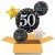 5 Luftballons, Sparkling Celebration Birthday 50 zum 50. Geburtstag