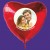 Großer Fotoballon in Herzform mit Hochzeitspaar, personalisiert, mit Namen der Brautleute. Inklusive Helium