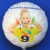 Fotoballon, weißer Rundluftballon aus Folie mit dem Foto Ihres Kindes zum Kindergeburtstag. Inklusive Helium