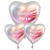 Bouquet, Helium-Luftballons, "Für immer Dein" Herz