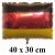 Deutschland-Flagge Luftballon, Folienballon mit Helium