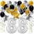 Geburtstagsdeko-Set mit Luftballons, Happy Birthday Glamour zum 88. Geburtstag, 34-teilig