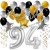 Geburtstagsdeko-Set mit Luftballons, Happy Birthday Glamour zum 94. Geburtstag, 34-teilig