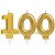 Zahlenkerzen Sparkling Celebration 100, Kerzen zum 100. Geburtstag und Jubiläum