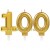 Zahlenkerzen Sparkling Celebration 100, Kerzen zum 100. Geburtstag und Jubiläum