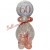 Geschenkballon Sparkling Fizz Rosegold 60