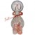 Geschenkballon Sparkling Fizz Rosegold 70