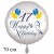 Happy Birthday Balloons. Großer Luftballon zum 17. Geburtstag