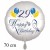 Happy Birthday Balloons. Großer Luftballon zum 29. Geburtstag mit Helium-Ballongas
