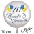 Happy Birthday Balloons, großer Luftballon zum 70. Geburtstag mit Helium-Ballongas
