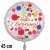 Gute Besserung Luftballon aus Folie, colored dots, 45 cm, ohne Helium