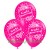 Gute Besserung, Motiv-Luftballons, Pink, 3 Stück