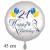 Happy Birthday Balloons Luftballon zum 21. Geburtstag mit Helium-Ballongas