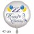 Happy Birthday Balloons Luftballon zum 22. Geburtstag mit Helium-Ballongas