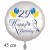 Happy Birthday Balloons Luftballon zum 29. Geburtstag mit Helium-Ballongas