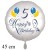 Happy Birthday Balloons Luftballon zum 5. Geburtstag