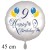 Happy Birthday Balloons Luftballon zum 9. Geburtstag mit Helium-Ballongas
