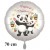 Happy Birthday großer Panda Bären Luftballon zum Kindergeburtstag mit Helium