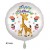Happy Birthday Giraffen Luftballon zum Kindergeburtstag mit Helium