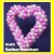 Dekoration zur Hochzeit, Herz aus Luftballons zum Selbermachen, 90 cm, Farbauswahl