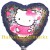 Luftballon Hello Kitty, Herz Folienballon ohne Ballongas