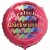Herzlichen Glückwunsch Luftballon mit Helium-Ballongas, Ballongrüße