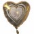 Goldene Hochzeit: Luftballon aus Folie, Zahl 50, mit Ballongas-Helium