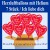 Ich liebe Dich, 7 Herzluftballons mit Herzen, inklusive Helium